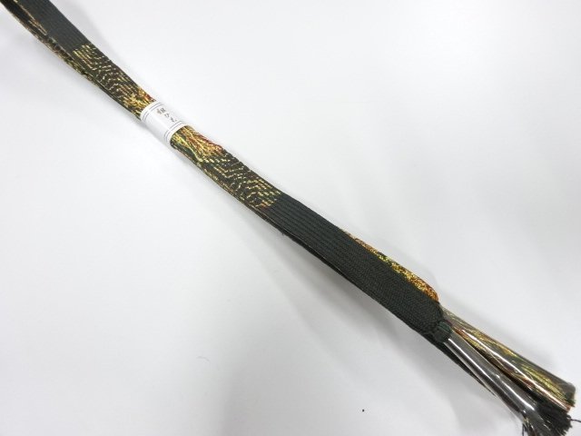 JAPANESE KIMONO / UNUSED KOREI HAND-TIED OBIJIME